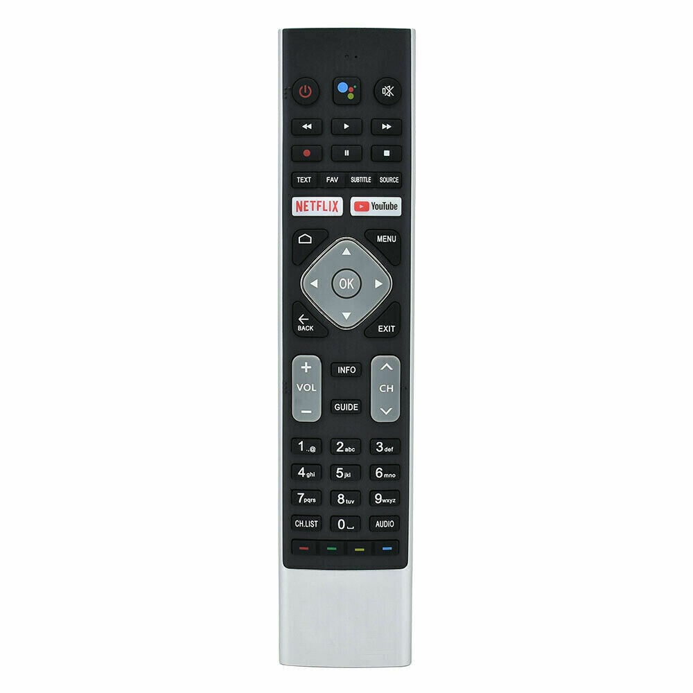 เสียงรีโมทคอนโทรลบลูทูธสําหรับ Blaupunkt BP580USG9300 HTR-U27EMA1 & Q.BELL HTR-U27EMA2 4K UHD Smart 