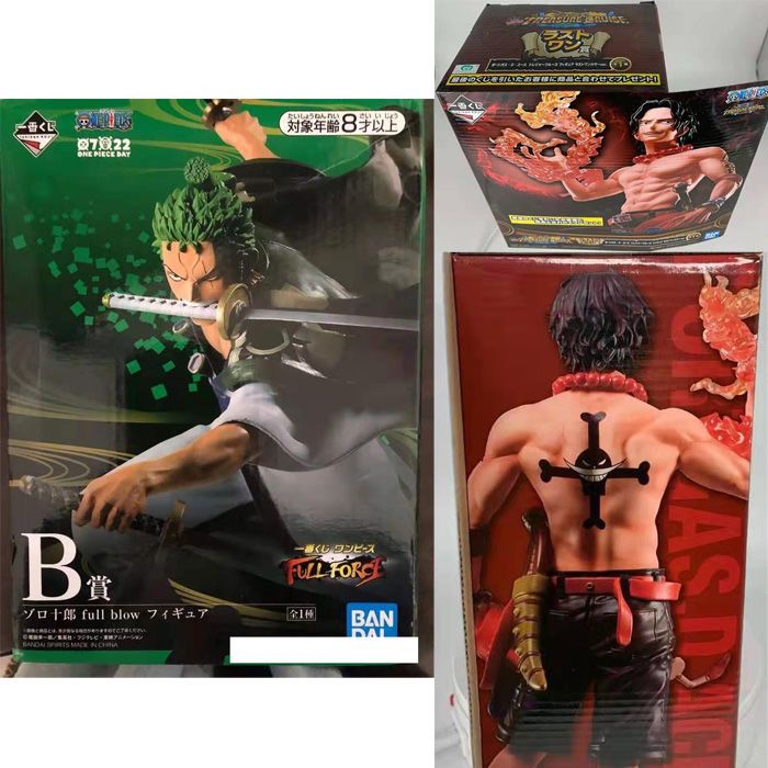 [ของแท้] Bandai Ichiban Reward One Piece One Piece Four-speed Snake Man Luffy Sauron Sanji Ace Figur