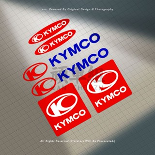 KYMCO letter stickers AK550 CV3 DTX360 CT300 KRIDER400 KRV180 S150 GP125 XSENSE125 MANY110 motorcycle body decoration stickers helmet stickers