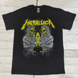 เสื้อยืดวง Metallica Santarium ลิขสิทธิ์แท้