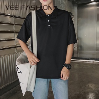 YEE Fashion  เสื้อยืด เสื้อ ผู้ชาย Polo เสื้อเชิ้ตแขนยาวลําลอง ทรงหลวม ขนาดใหญ่ ระบายอากาศได้ดี แฟชั่นฤดูร้อน สําหรั ผู้ชาย fashion Chic สวย Comfortable C27A009 37Z230910