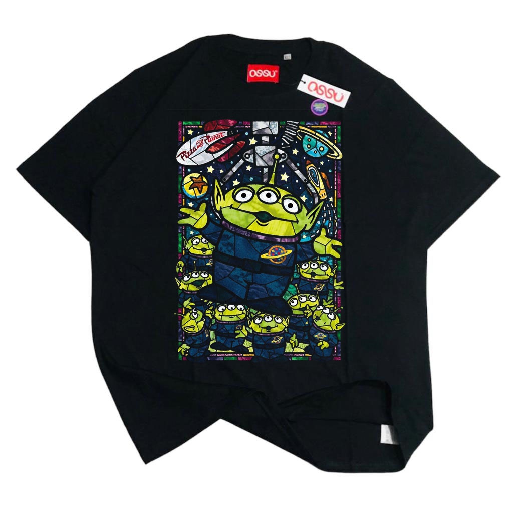 Ossu Tshirt Toys Story Alien Story Pizza Planet