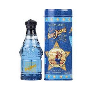 น้ำหอม VERSACE BLUE JEANS EDT 75 ML น้ำหอมผู้ชาย กลิ่นสะอาด