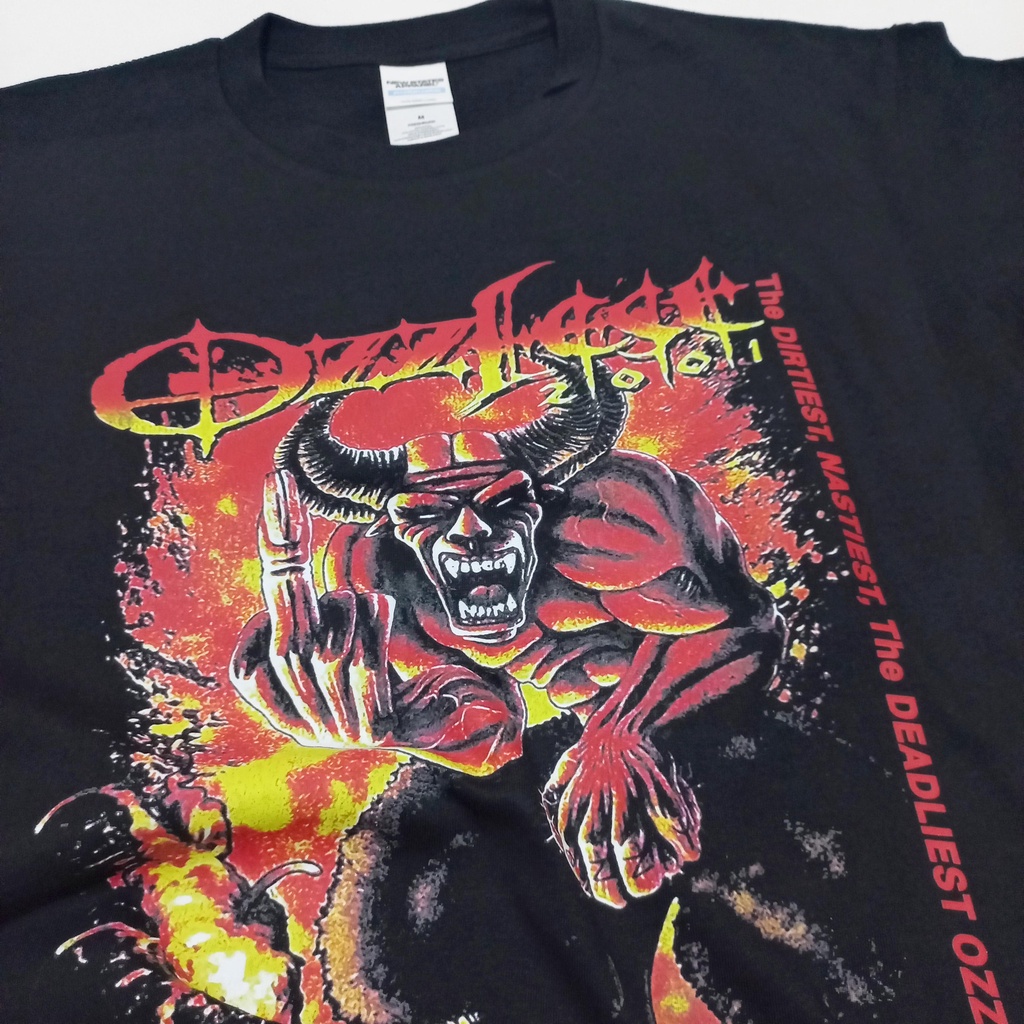 oversize T-shirt เสื้อยืด ลาย Ozzfest 2001ozz FEST MERCH | เสื้อยืด พิมพ์ลาย Nsa PREMIUM RAP BOOTLEG VINTROCK METAL BAND