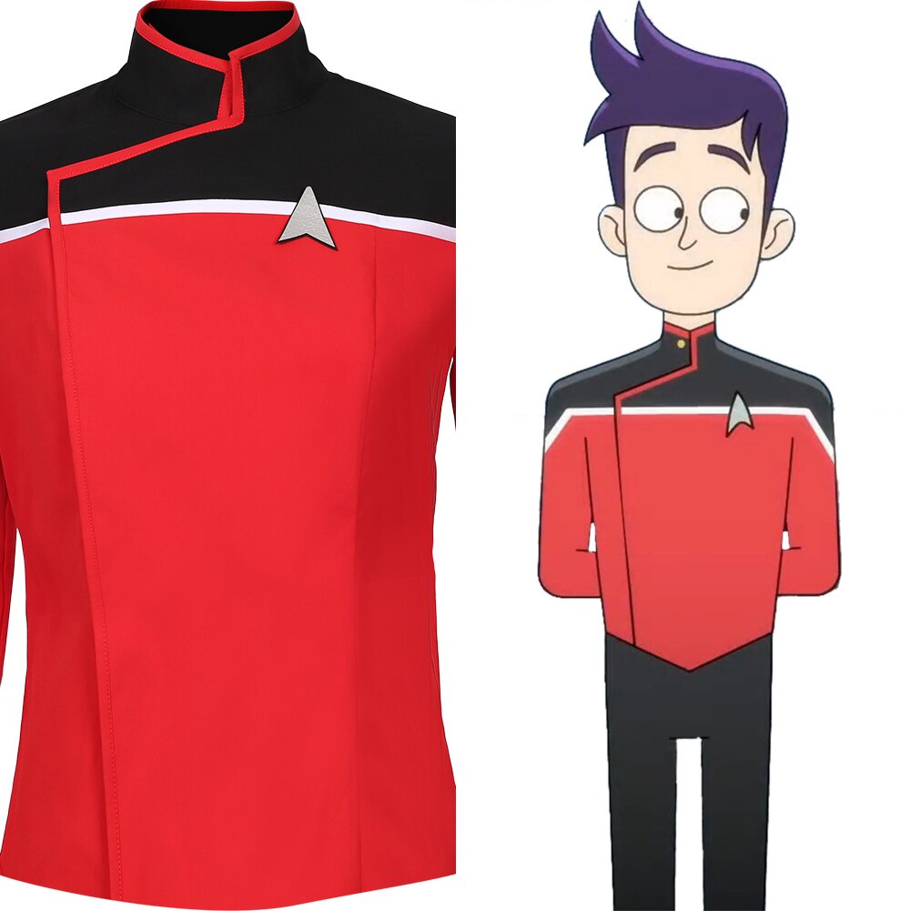 i0l Star คอสเพลย์ Trek Lower ชั้น Season 1ผู้ใหญ่ชายชุดคอสเพลย์เสื้อด้านบนเท่านั้น 17u