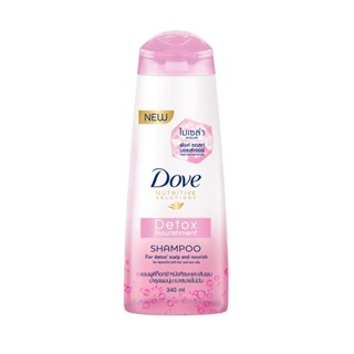 โดฟ 340มลDOVE แชมพู ดีท็อกซ์ชมพู SHAMPOO DETOXNOURISHMENT 340ML