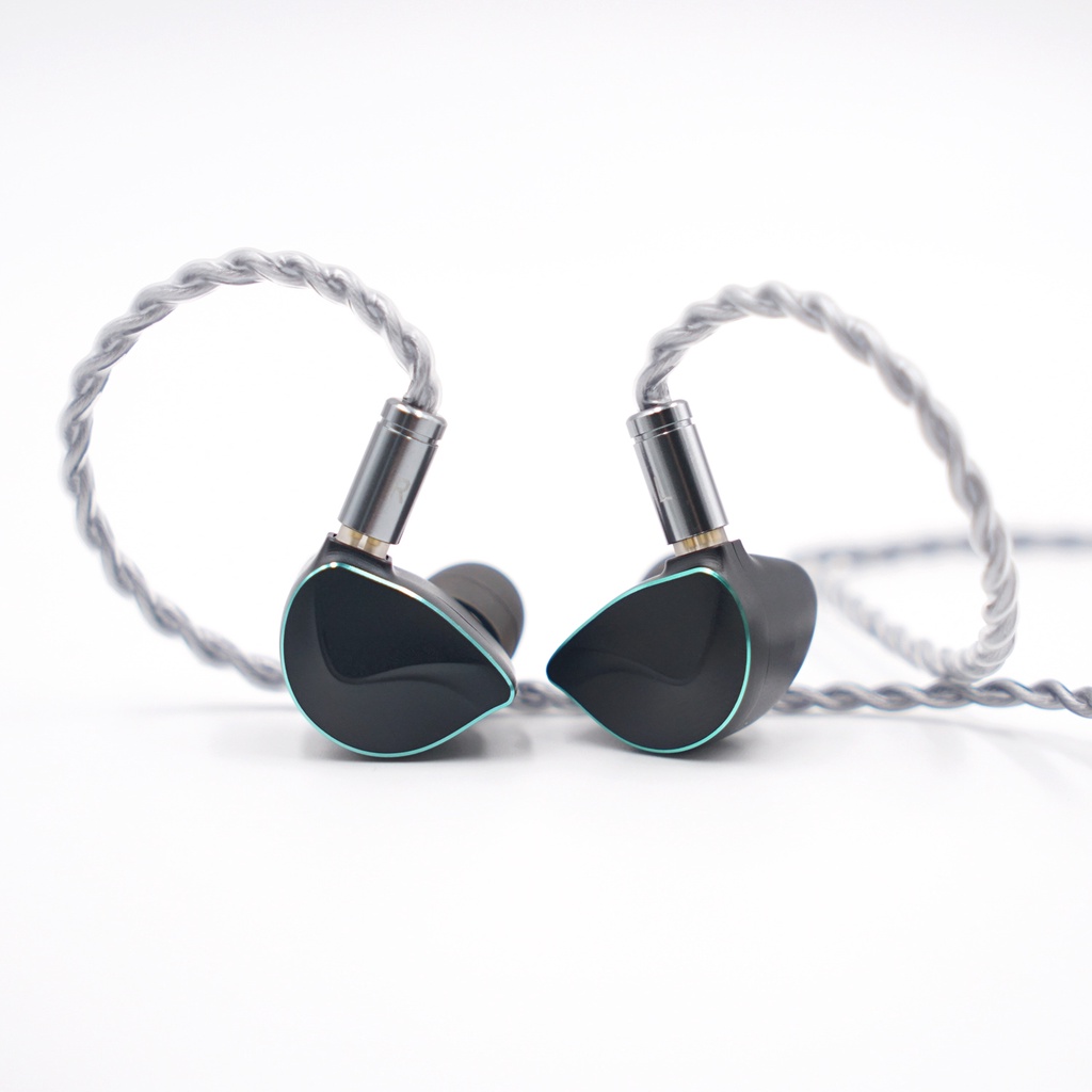 BQEYZ Winter Earphone HiFi Dynamic Driver PZT Bone Conduction In-Ear Monitor Wired Earbud with Detac