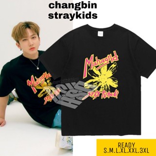 KPop straykids M4Hgrids Printed T-Shirt Korean Style Always Decorated Flowers S-5XL_09