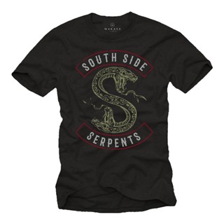 เสื้อยืด พิมพ์ลาย Southside Serpents Riverdale แฟชั่นคลาสสิก สําหรับผู้ชาย