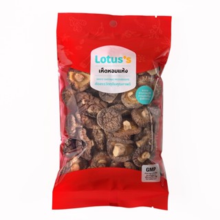 โลตัสเห็ดหอมแห้ง DRIED 60 กรัมLOTUSSSHITAKE MUSHROOMS 60G