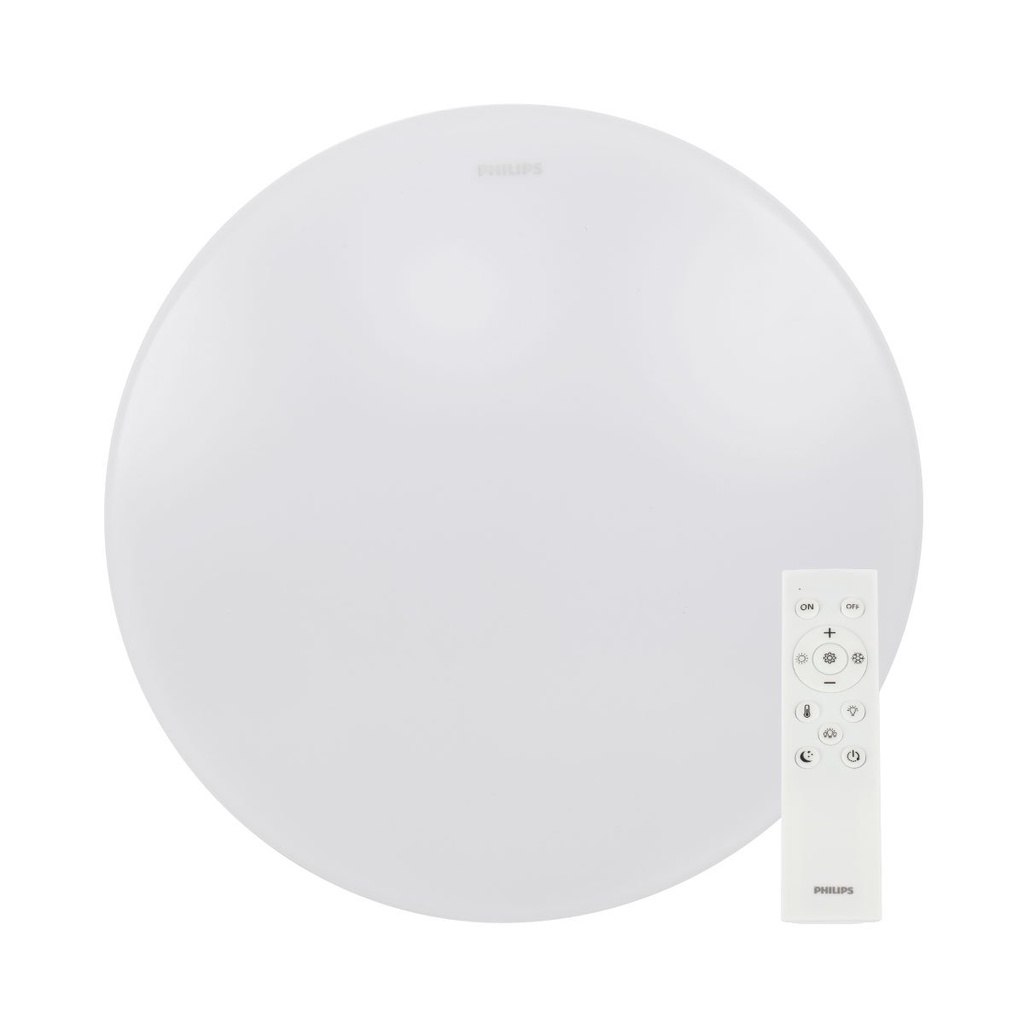 โคมไฟเพดานอะคริลิก LED 24W Tri-Color PHILIPS รุ่น CL610/24W ขนาด 39 x 39 x 5 ซม. สีขาว