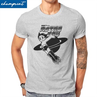 เสื้อยืดสีขาวผู้ชาย Camiseta creativa Astro Boy DMN para hombre, camisetas de algodón puro con cuello redondo, Astr_02