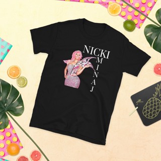 oversize T-shirt เสื้อยืด ลาย Nicki Minaj Nicki Minaj คุณภาพสูง แฟชั่นสําหรับผู้ชาย S-5XL