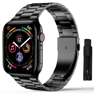 สายนาฬิกาข้อมือสเตนเลส แบบบางพิเศษ สําหรับ iWatch Ultra Band 49 มม. 45 มม. 41 มม. 44 มม. 40 มม. 42 มม. iWatch Series 876SE543