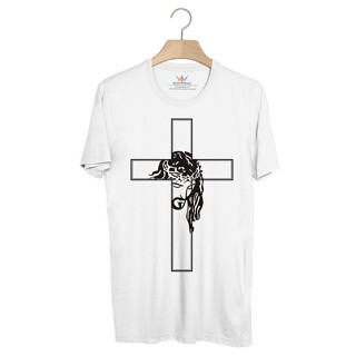 BP83 เสื้อยืด กางเขนขาว [The Face of Jesus]_04