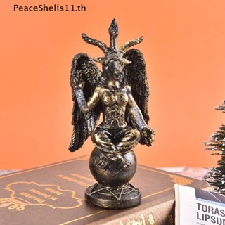 Peaceshells แผ่นเรซิ่น รูปปั้นซาตาน แพะ บาโฟเมต สําหรับแขวนตกแต่งผนัง ประตู งานฝีมือ ทางศาสนา TH