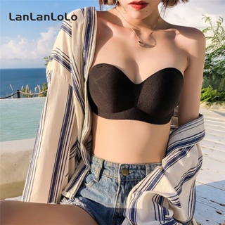 Super SPECIAL LanLanLoLo เสื้อชั้นใน เปิดไหล่ ทรงสลิมฟิต สีพื้น สําหรับผู้หญิง 2023