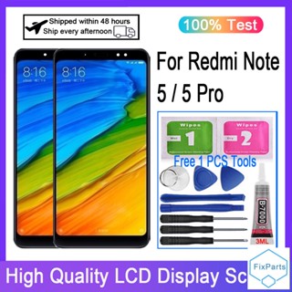 อะไหล่หน้าจอสัมผัสดิจิทัล LCD แบบเปลี่ยน สําหรับ Redmi Note 5 Redmi Note 5 Pro