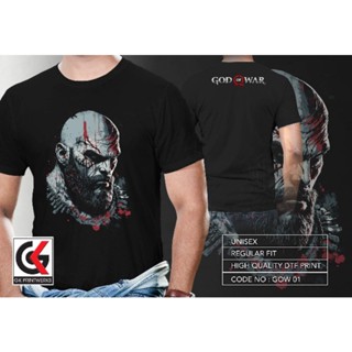 God Of War ( GOW 01 ) Unisex Tshirt_02