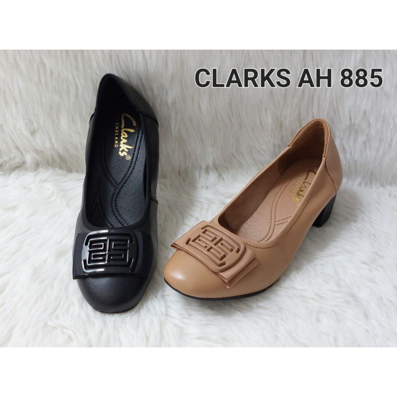 Clarks wedges 885/clarks รองเท้าส้นเตารีด สําหรับผู้หญิง