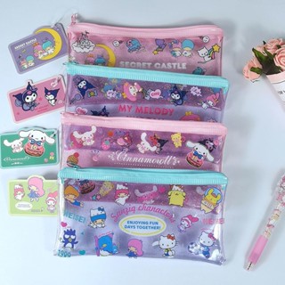 กล่องดินสอ กระเป๋าเครื่องเขียน sanrio kuromi cinnamoroll mymelody hello kitty Pochacco