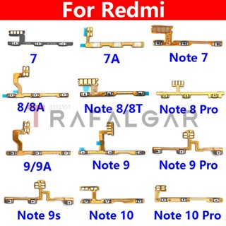 ปุ่มกดสวิตช์เปิดปิดเสียงกล้อง แบบเปลี่ยน สําหรับ Xiaomi Redmi 7 7A 8 8A 9 9A Note 7 8 8T 9 10 Pro 9s MI 10T Lite 10