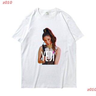 ราคาต่ำสุด!! New kpop ITZY Shen Liu Na Yi Yi Zhixiu Li T-shirt ผู้หญิง ดพิมพ์ลาย ดผ้าเด้ง คอกลม COD ความนิยม saleS-_09