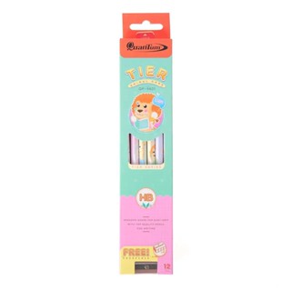 HOMEHAP QUANTUM ดินสอดำ HB แฟนซี รุ่น QP 9401 (กล่อง 12) ดินสอ