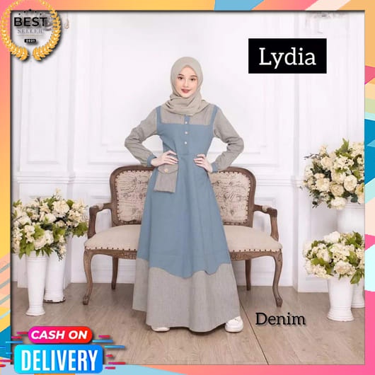 ใหม่ล่าสุด Gamis สําหรับสาวอายุ 9 12 ปี 2025 3 4 ปี 8 7 1 10 5 เกมเสื้อผ้า Elegant รุ่น Cool วัสดุ G