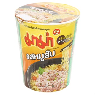 มาม่าคัพบะหมี่ INSTANT หมูสับ 60ก.MAMANOODLE PORK CUP60G.