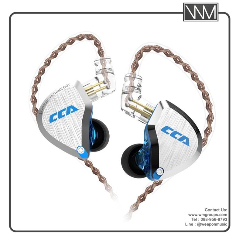 หูฟัง 3.5 mm CCA C12 in Ear Monitor [หูฟังอินเอียร์]
