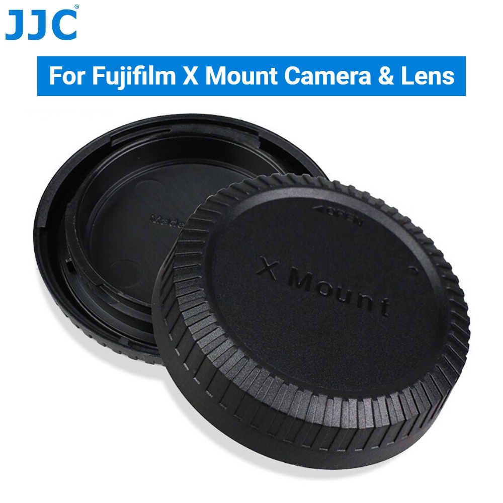 JJC L-R14 Fujifilm X เมาท์ ฝาปิดตัวกล้องและฝาครอบเลนส์ด้านหลังสำหรับ Fuji Fujifi
