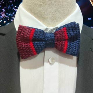 Bowtie Knitted หูกระต่ายผ้าถัก(BOWTIE110)