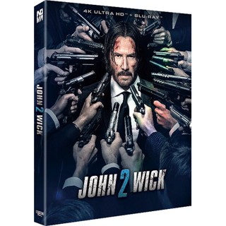 John Wick: Chapter 2-4K UHD + BLU-RAY ปลอกสวมหุ้ม สไตล์เกาหลี