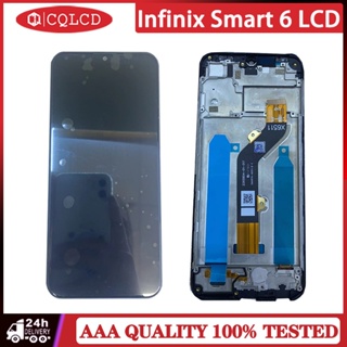 Infinix Smart 6 X6511 อะไหล่หน้าจอ LCD พร้อมกรอบหน้าจอ แบบเปลี่ยน