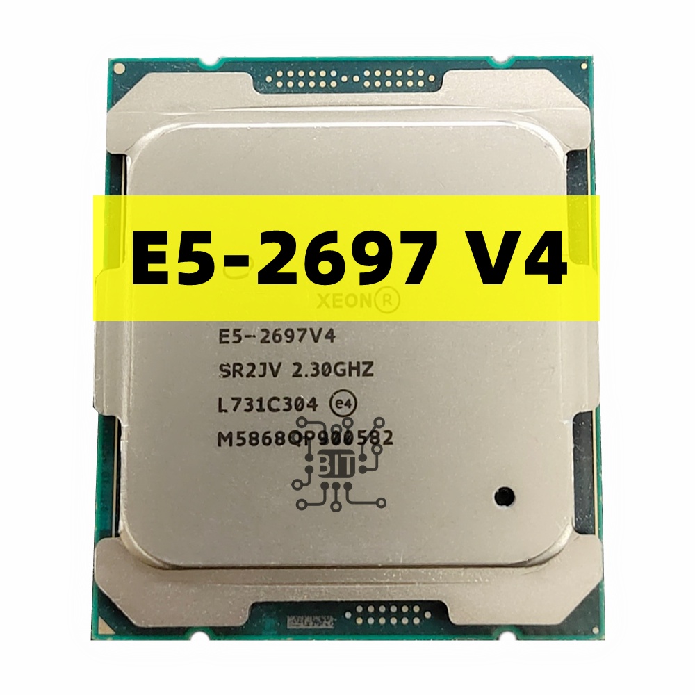 Original Xeon CPU E5-2697V4 2.30GHz 18-Cores 45M LGA2011-3 E5-2697 V4 โปรเซสเซอร์ E5 2697V4 จัดส่งฟร
