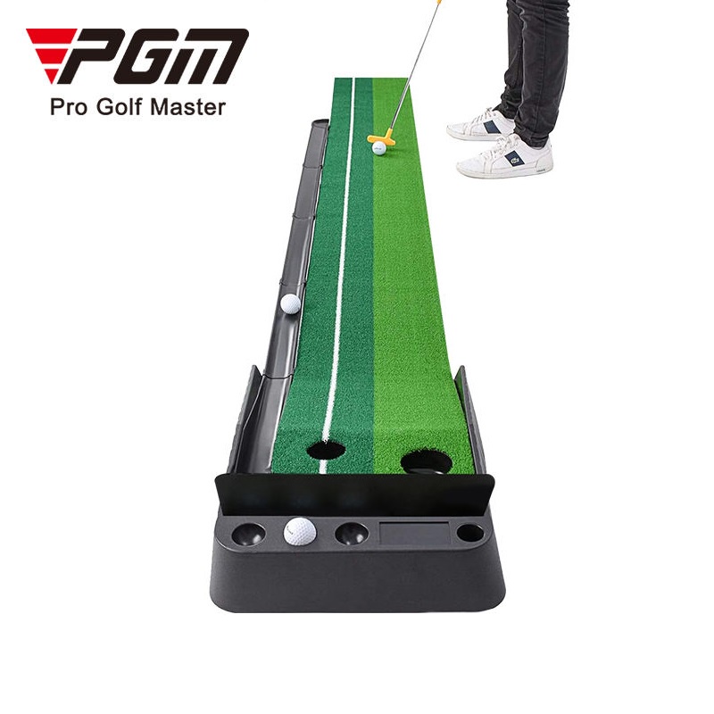 PGM GOLF เสื่อกอล์ฟ 2.5 ม. 3 ม. พร้อมลูกบอลอัตโนมัติ สําหรับฝึกตีกอล์ฟในบ้าน ออฟฟิศ TL004