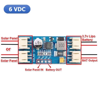 (1ชิ้น) NA641 โมดูลชาร์ตแบตเตอรี่ ลิเธียม ที่ชาร์จโซล่า CN3791 MPPT Solar Charger Module 6VDC to 3.7-4.2VDC 2A