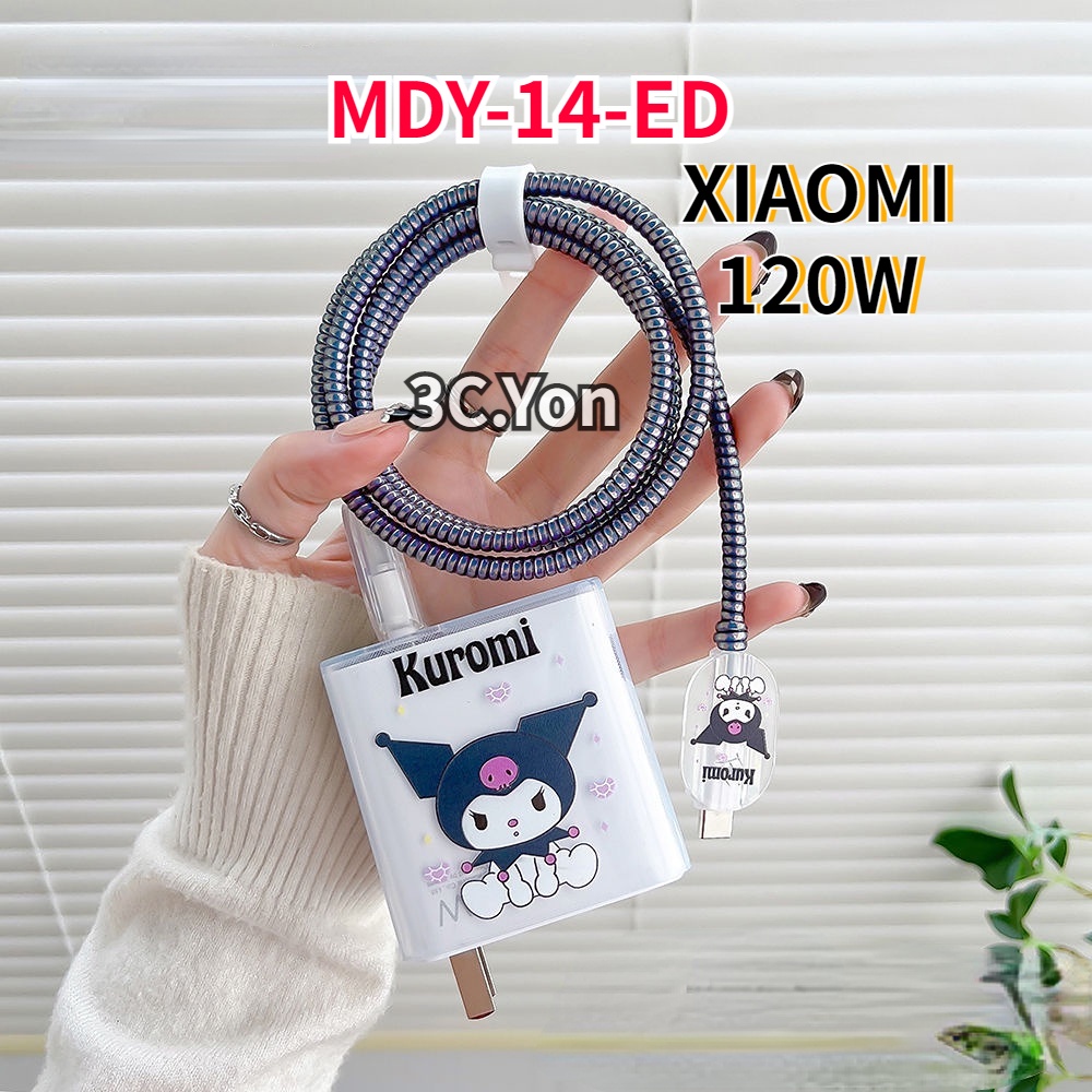 ฝาครอบที่ชาร์จ สายเคเบิล TPU นิ่ม แบบใส สําหรับ Xiaomi 120W MDY-14-ED Xiaomi 13 Pro 13T Pro 12 Pro p