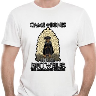 Game of Bones House Rottweiler Dog The Mailman is Coming Thrones Printed Shirt For Men_04