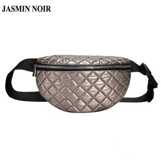 Jasmin NOIR กระเป๋าคาดอก กระเป๋าสะพายไหล่ ลายสก๊อต สําหรับผู้หญิง