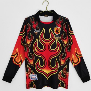 เสื้อกีฬาแขนสั้น ลายทีมชาติฟุตบอล Goalkeeper Japan 1998 ชุดเหย้า สําหรับผู้ชาย