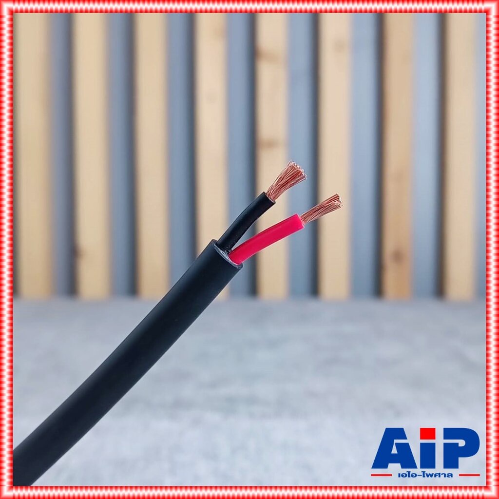 เมตรละ V-LINE 02N25 สายลำโพง 2x2.5 V Line 2ไส้ ขนาด2.5sq.mm. สายV-LINE สายลำโพง VLINE VL S 02 N 25 S 02N25 เอไอ-ไพศาล