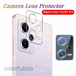 ฟิล์มกระจกนิรภัยกันรอยหน้าจอ เลนส์กล้องหลัง HD 3D สําหรับ Xiaomi Poco X5 Pro 2023 Xiaomi Poco X5 Pro 5G X5Pro PocoX5 Pocophone X5