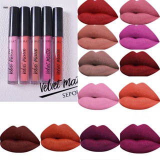 Zuk Tulle Velvet ลิปสติก Matte Lip Clay Makeup Nuuo