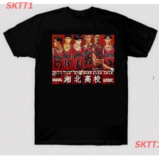 tshirt 👕✨SKTT1 เสื้อยืดลำลอง Sports Anime SHOHOKU Slam Dunk（ Basketball）graphic Design Print Tee Mens Cotton O-neck T-