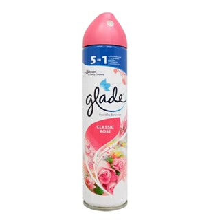 HOMEHAP GLADE สเปรย์ปรับอากาศ 320 มล. กลิ่นคลาสิคโรส น้ำหอม น้ำหอมปรับอากาศ น้ำหอมดับกลิ่น