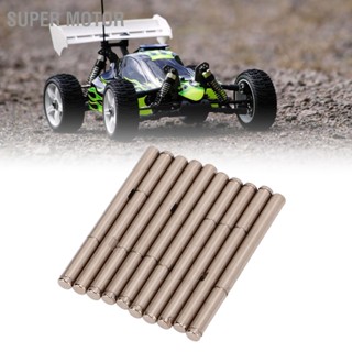  Super Motor 10 Pcs RC มอเตอร์แบบไม่มีแปรง Shaft Rod เปลี่ยนสแตนเลสความยาว 48.5 มม. เส้นผ่านศูนย์กลาง 4 Sliver สำหรับอุปกรณ์เสริมรุ่น