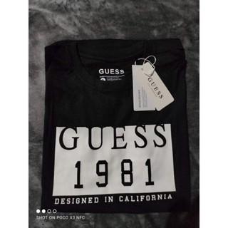 เสื้อยืด คุณภาพสูง ลาย GUESS UNISEX