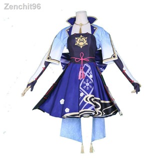 พร้อมส่ง✕Original God cos Inazuma City Egret Princess Shenli Ayahua คอสเพลย์อะนิเมะชุดเต็มชุดจุดหญิง